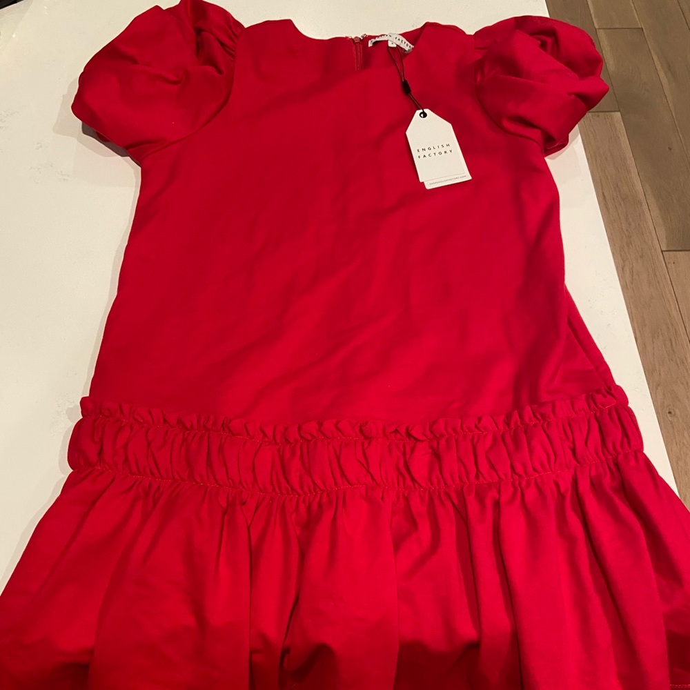 New with tags English factory midi dress